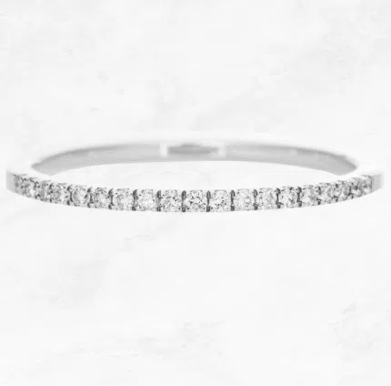 E/F VVS Classic Halfset Eternity Ring 0.78ct