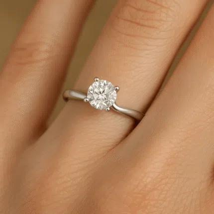 Twist Brilliant Cut Solitaire