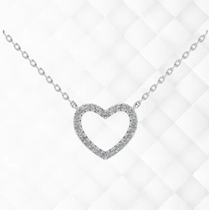 Classic Heart Diamond Pendant